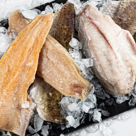 Pickerel and barramundi fillets