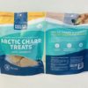 Arctic char dog treats with seaweed