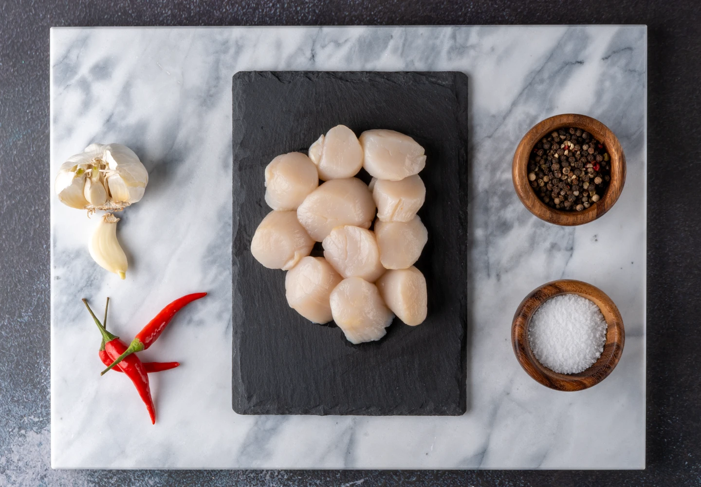 Canadian scallops