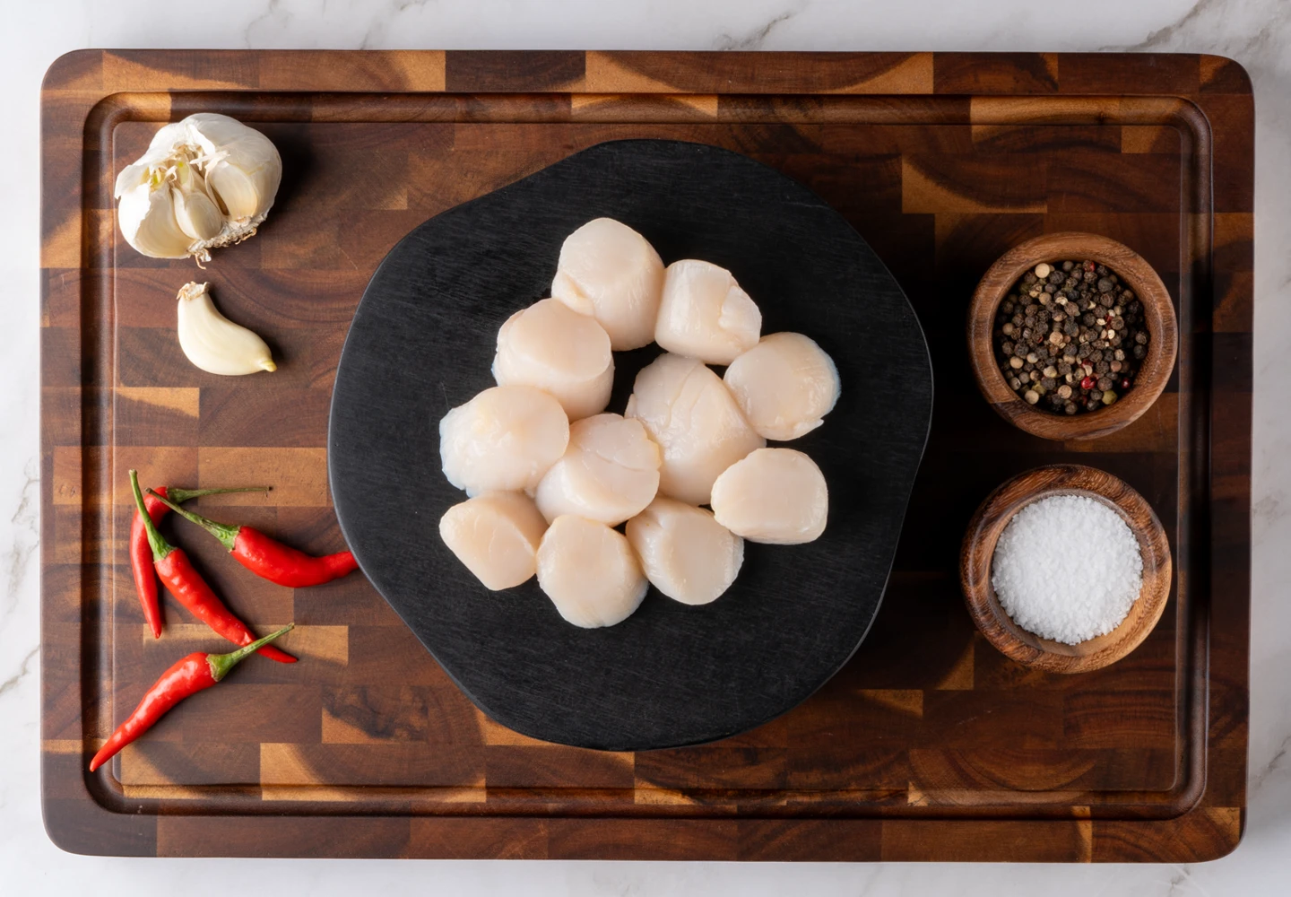 Canadian scallops