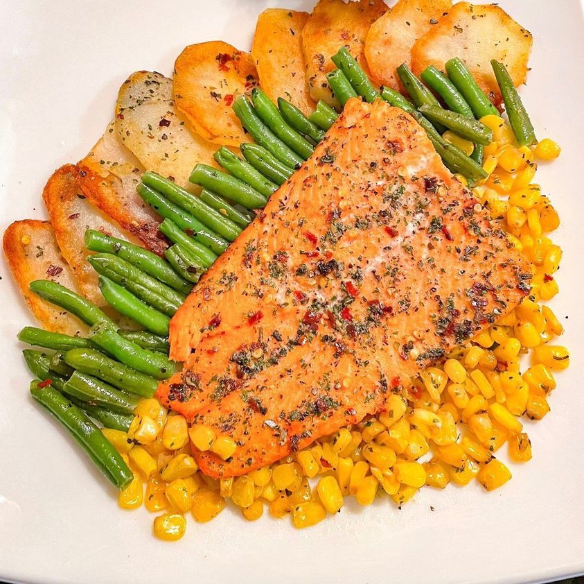 Butter Baked Rainbow Trout recipe