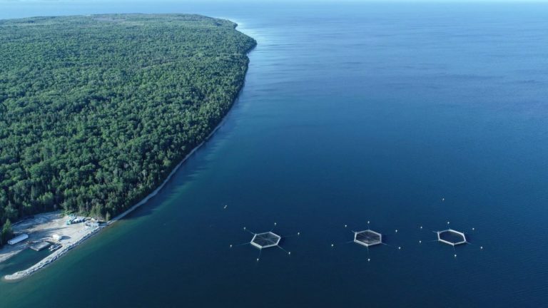 ontario net-pen fish farm good for environment