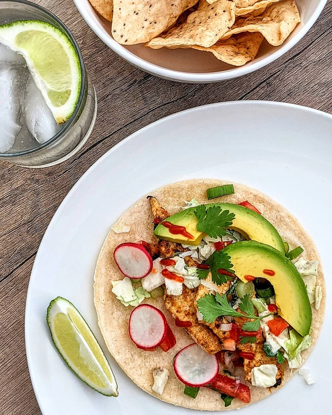 healthy Fish Tacos recipe