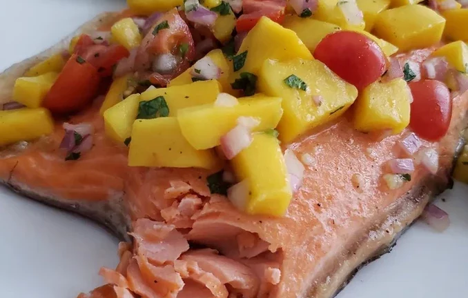 Rainbow Trout with Mango Salsa recipe