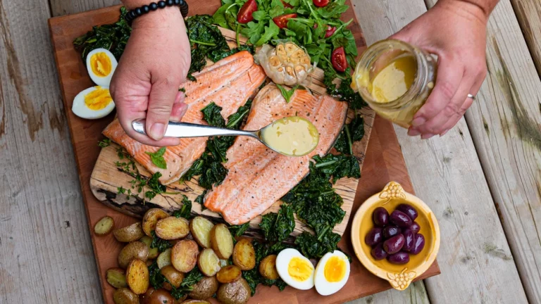 Trout Nicoise Salad recipe