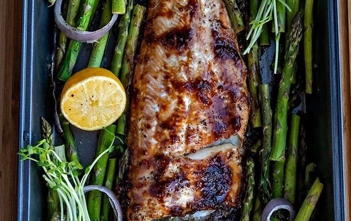 Garlic Teriyaki Arctic Char recipe