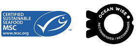 Marine Stewardship Council MSC and Ocean WIse Logos