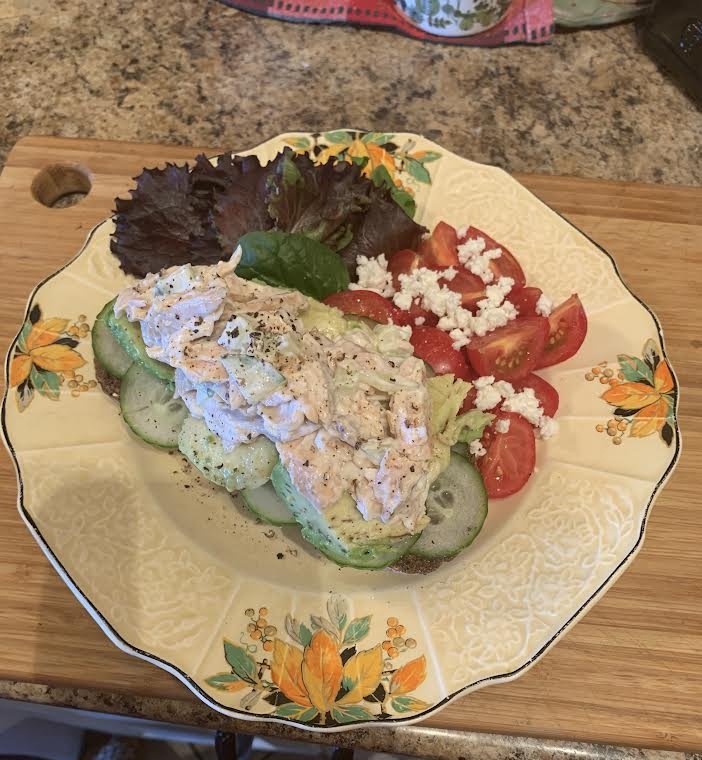 trout salad