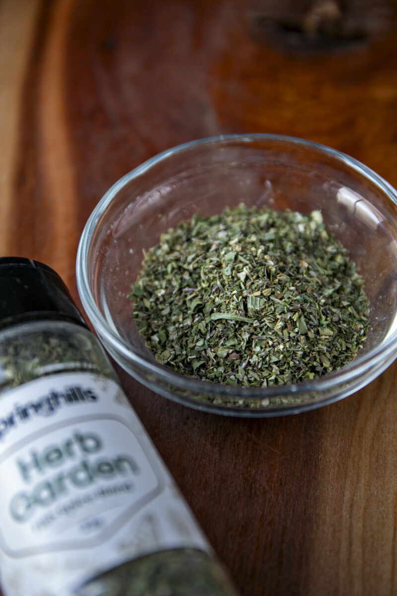 herb fish spice